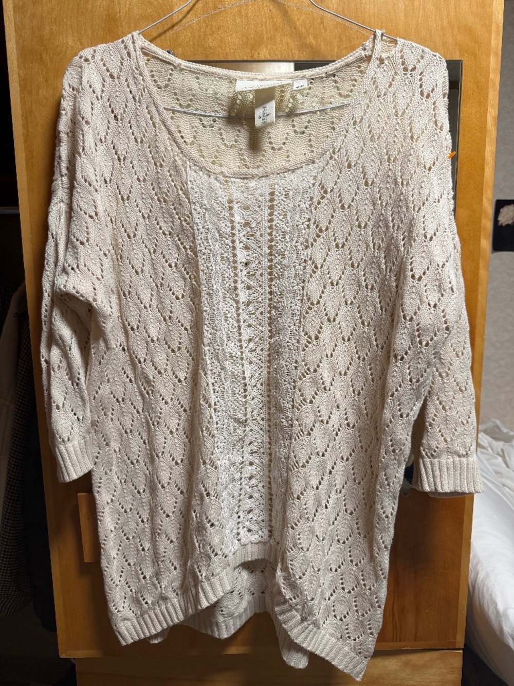H and M Crochet sweater